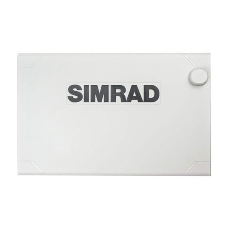Simrad 000-13742-001 NSS12 evo3/evo3S Sun Cover, White with Black Lettering