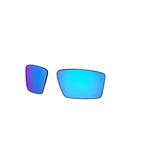 Oakley Cables Rectangular Replacement Sunglass Lenses, Prizm Sapphire, 63 mm