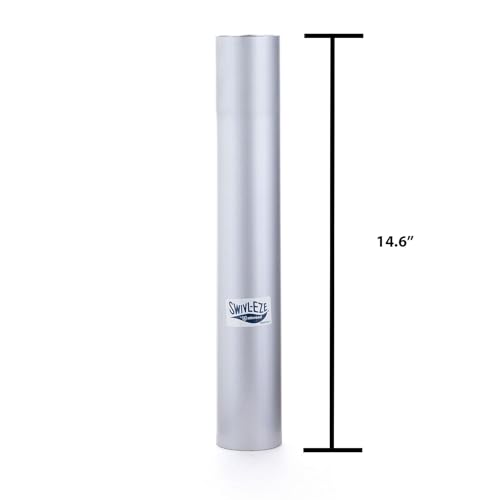 attwood Fixed Height 14.6" Seat Extension Post for 15" 238 Series Seat Pedestal Assembly
