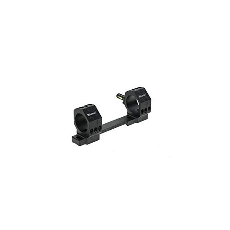 Wheeler 1-Piece Bolt Action Scope Mount for Remington 700 Long Action Rifles - 6-Hole Design with Integral Rings and Integrated Anti-Cant Indicator for Leveling, Shooting and Gunsmithing