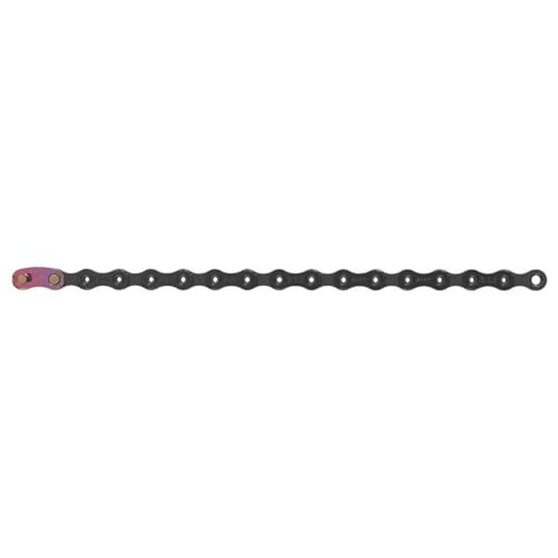 Sram PC X01 Eagle Hollow Pin 126 Links Power Lock 12-Speed Chain - Black/Black