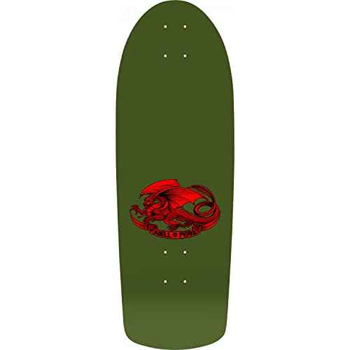 Powell Peralta OG Rat Bones Skateboard Deck Olive Green - 10 x 30