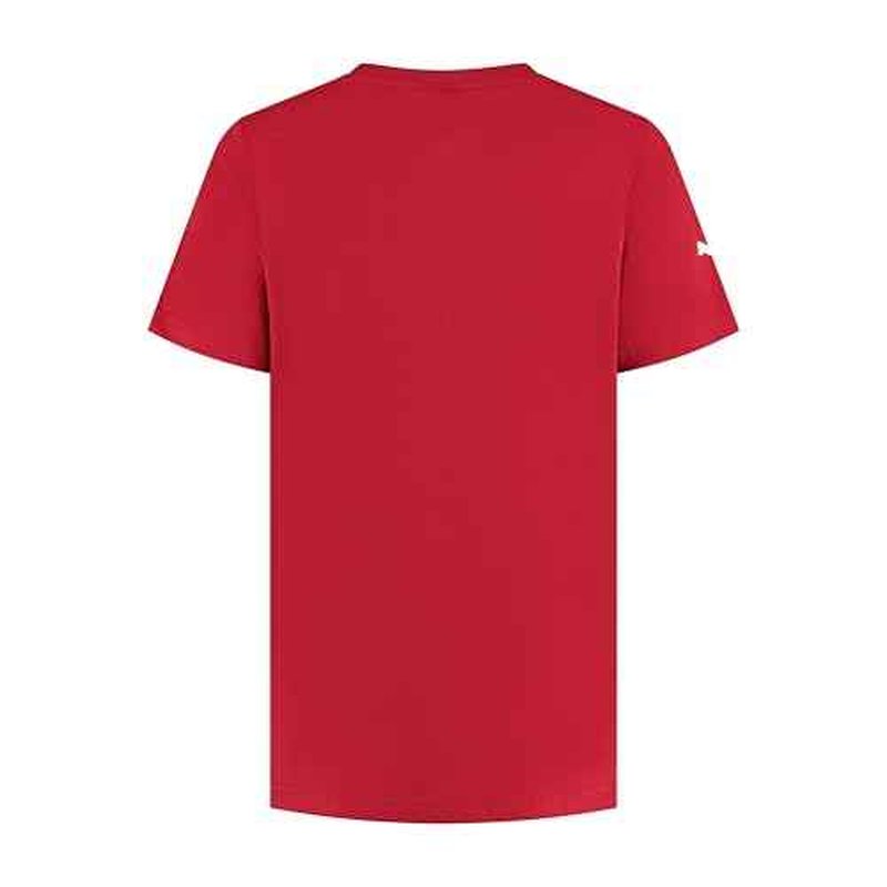 PUMA Scuderia Ferrari F1 Men's Tshirt with Large Scudetto Shield Logo