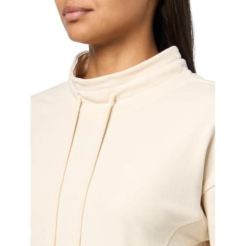 Nautica Women's Long Sleeve Mock Neck Pullover Sweatshirt