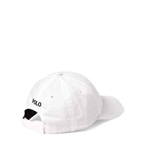 Polo Ralph Lauren Men`s Baseball Cap (White,/Black, One Size) ¡¦