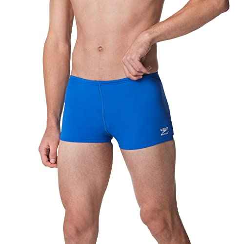 Speedo Mens Swimsuit Square Leg Endurance+ Solid