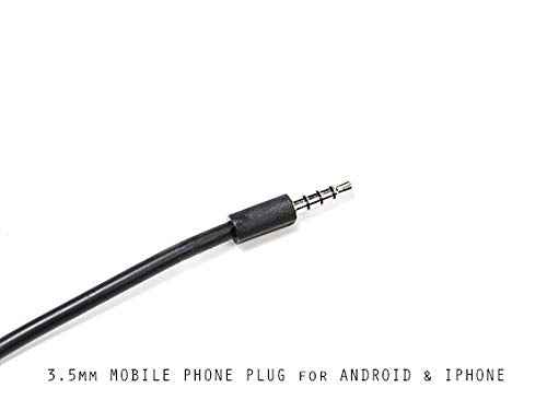 ArmorMason U94 PTT System Compatible with 3.5mm Mobile Phone/Android/iPhone (Military/NATO-US Wired)