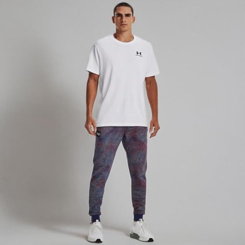 Under Armour Men's Rival Terry Printed Joggers