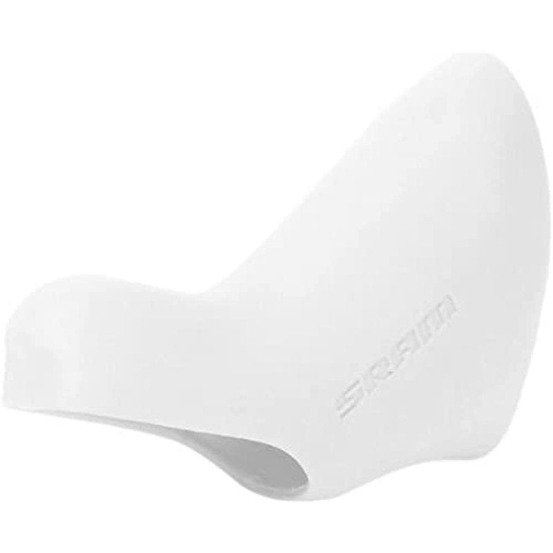 SRAM DoubleTap Drop Bar Brake Levers Hoods - Ergonomic White Pair for 10-Speed Road Bikes, Compatible with Force, Rival & Apex, Designed for Comfort & Precision