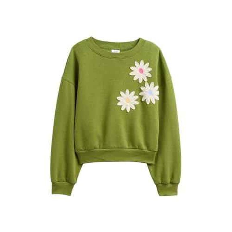 GAP girls Logo Relaxed Crew