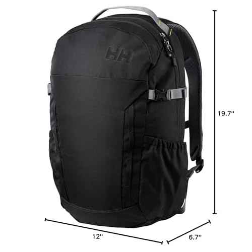 Helly Hansen Loke Outdoor Hiking Backpack, 990 Black, One Size