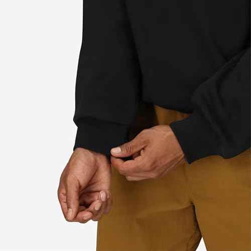 MARMOT Unisex Peaks Crew Sweatshirt, Black, X-Large