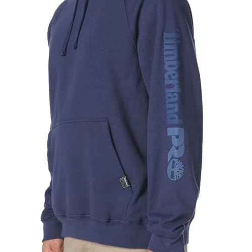 Timberland PRO Men's Hood Honcho Sport Pullover Hooded Sweatshirt, Navy, Small