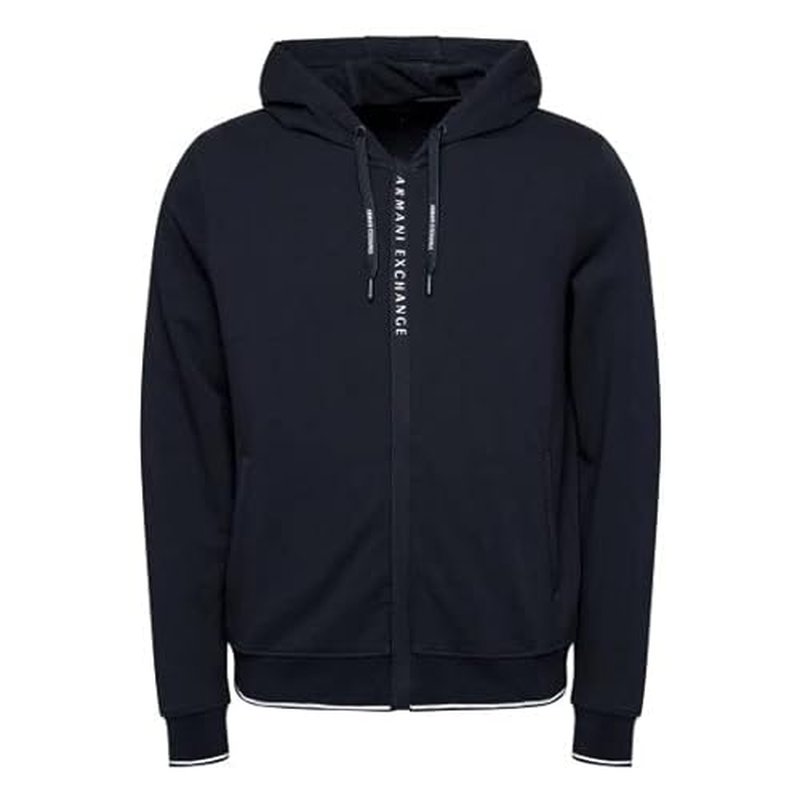Armani Exchange Men's Drawstring Jogger with Logo Zip Pocket