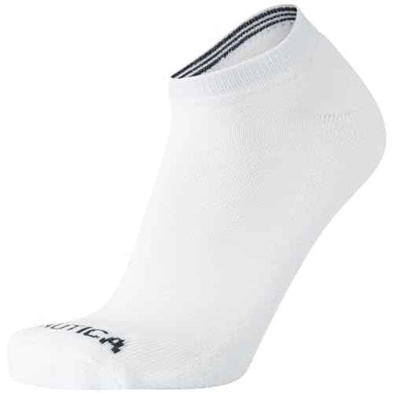 Nautica Mens Low Cut Socks - 8 Pack Soft Stretch Cushioned Athletic Ankle Socks for Men for Sports and Running (Size 6-12.5)
