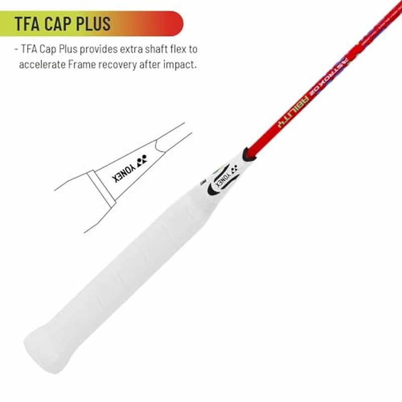 Yonex Astrox 02 Ability Red Strung Badminton Racquet Grip Size 4U G4