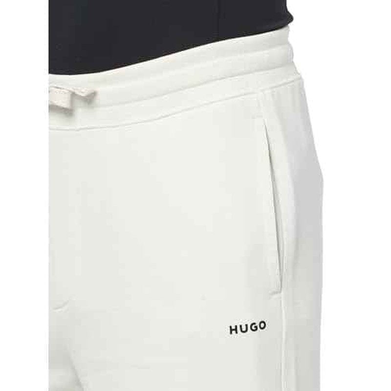 HUGO Mens Hit Logo French Terry Cuffed Joggers