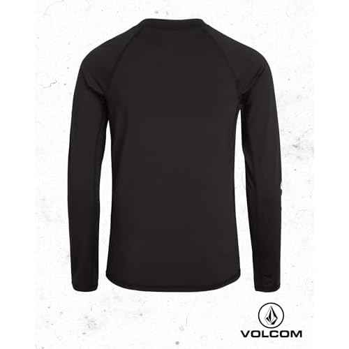 Volcom Boys Swim Shirt - UPF 50+ Long Sleeve Rash Guard for Boys - Quick Dry Kids Swimwear Sun Protection Swim Shirts