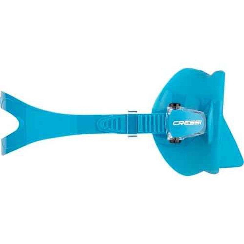 Cressi Adult Frameless Diving Mask - Wide View Mono Lens - Low Internal Volume - Pure Soft Silicone - Z2S: Designed in Italy by Cressi