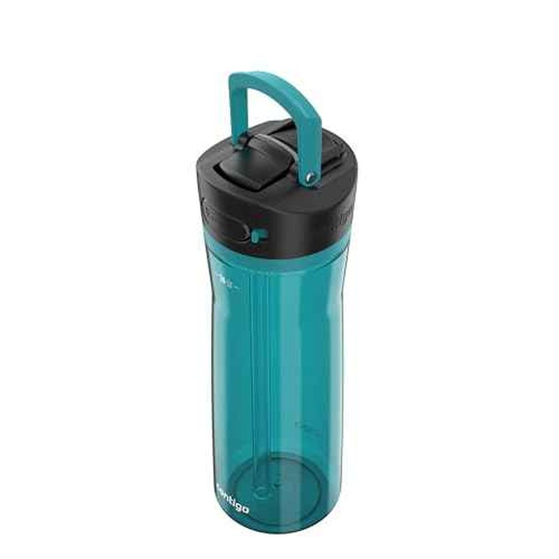 Contigo AUTOSPOUT Water Bottle 24 oz Leakproof Design Juniper/Sake/Glacier 3-Pack