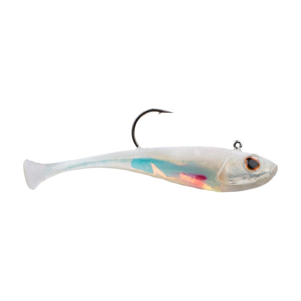 Berkley PowerBait Power Switch Fishing Bait, HD White Wizard, 5in, Irresistible Scent and Flavor, Ideal for Bass, Walleye, Panfish, Trout and More
