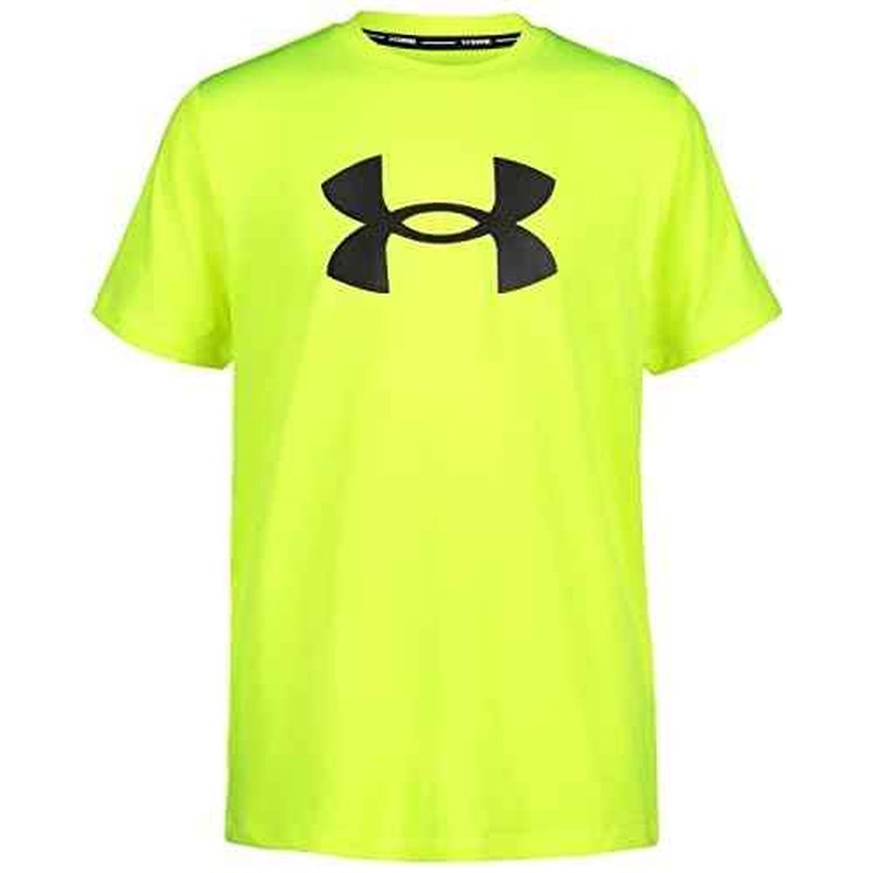 Under Armour boys Short Sleeve Rashguard, Salt-resistant Swim Shirt, Built-in Upf 40+ Sun Protection