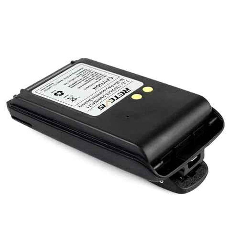 Retevis 7.2V Ni-MH Rechargeable Battery, Compatible with Motorola Radios Mag One BPR40 A8 PMNN4071AR PMNN4071A PMNN4071 2 Way Radio, 1500mAh Walkie Talkies Battery with Belt Clip(5-Pack)