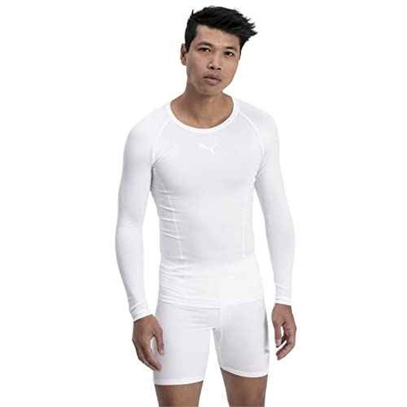 PUMA Mens Liga Baselayer Long Sleeve Tee