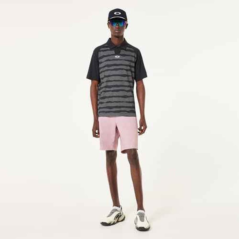 Oakley Men's C1 Wave Length Stripe Polo