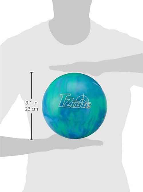 Brunswick TZone Caribbean Blue Bowling Ball (14-Pounds)