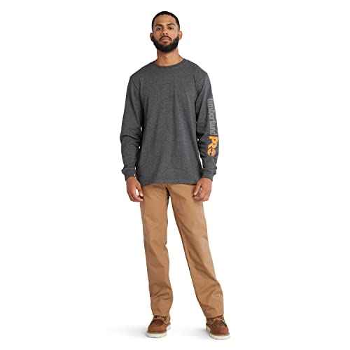 Timberland PRO Men's Core Logo Long-Sleeve T-Shirt