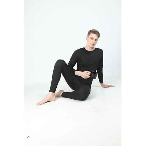 Heat Logic Men's Thermal Base Layer Bottom, Warm Innerwear for Cold Weather