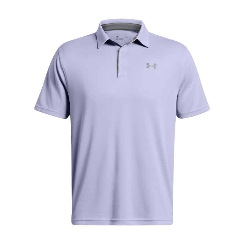 Under Armour Men's Tech Golf Polo, (539) Celeste / / Pitch Gray, 4X-Large Tall