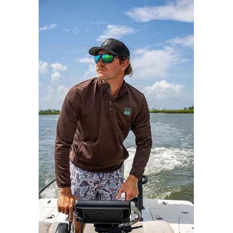 HUK Coldfront+ 1/4 Zip, Performance Fishing Jacket for Men