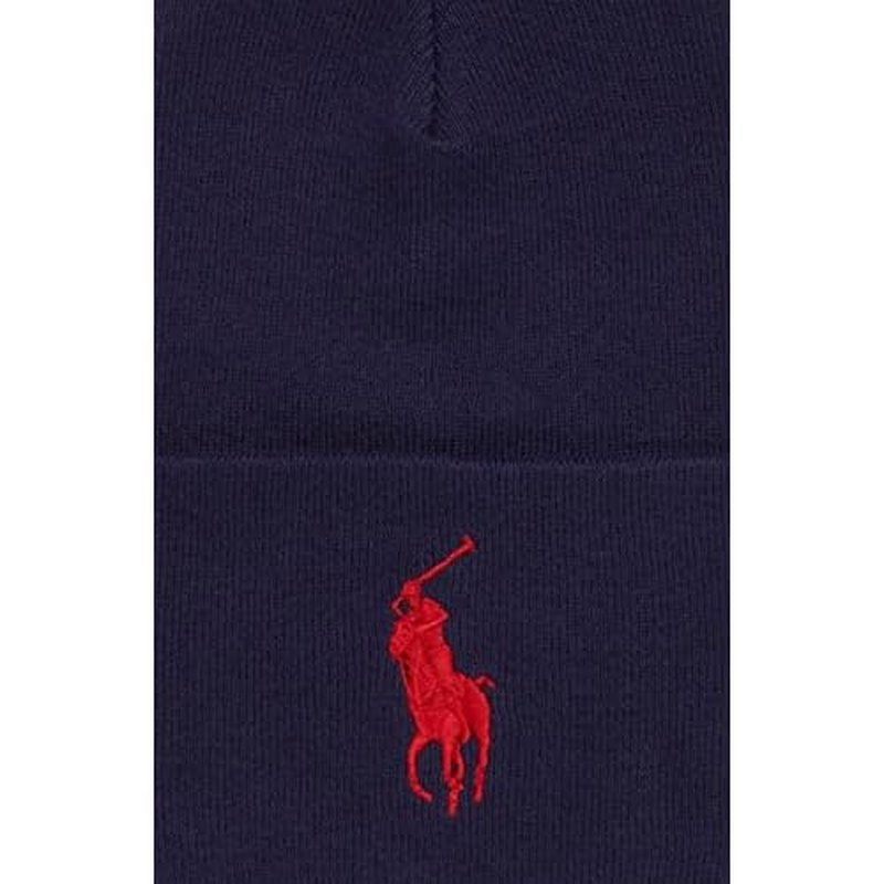 POLO RALPH LAUREN Men`s Big Pony Beanie (N(PP0642-410)/R, One Size)