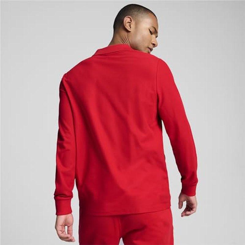 PUMA Mens Scuderia Ferrari Formula 1 Long Sleeve Race Polo
