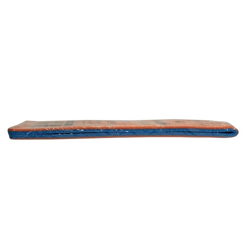 SAM Medical SAM Splint Medium Flat Fold 18" x 4.25" - Moldable Aluminum Foam Splint for Fractures, Sprains & Strains, Orange/Blue - 1 Count