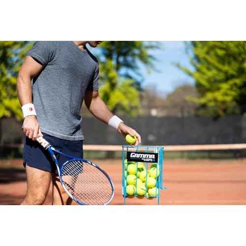 GAMMA Sports Pressureless Tennis Balls Box - Ideal for Practice, Teaching, and Training with High-Visbility Felt - Indoor and Outdoor Court Play - 48 and 75 Pack Sizes