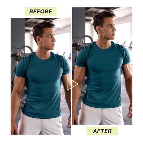 Adamson - Nipple Covers for Men - 100Pcs (50 Pairs) ? Mens Nipple Cover Hider for Running, Fitness, Undershirt ? Anti-Chafing, Sweat-Proof, No Show ? 25 Beige + 25 White