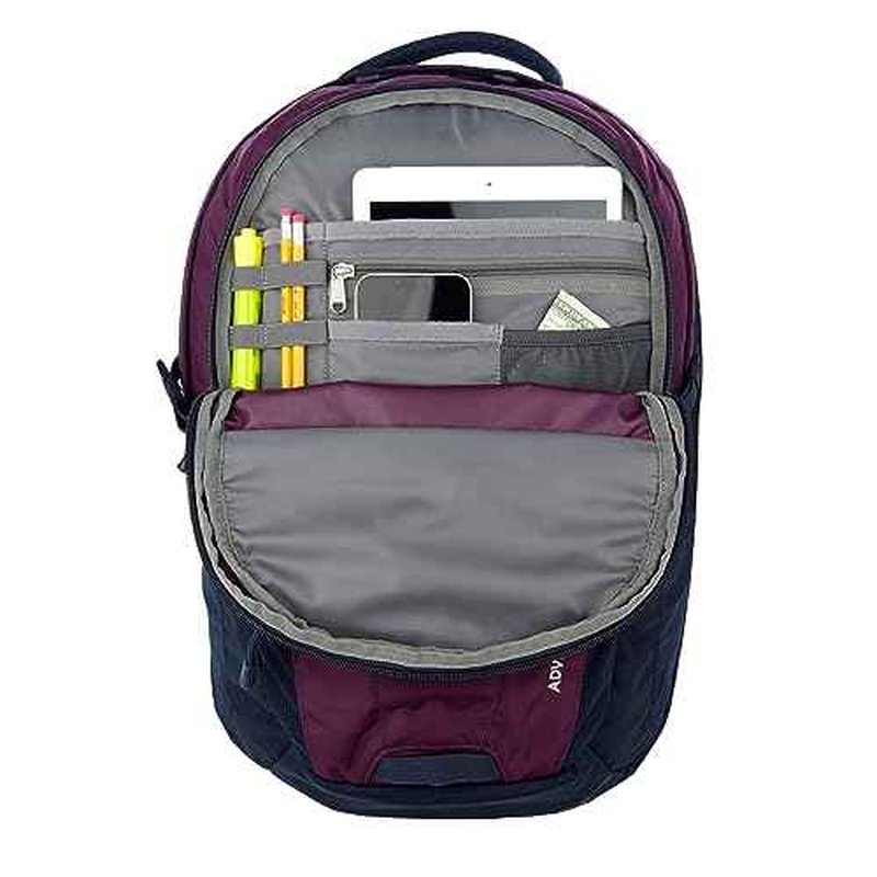 Eddie Bauer Adventurer Backpack with Organization Compartments and Hydration/Laptop Compatible Sleeve, Women's Adventurer - Dark Plum, 30L