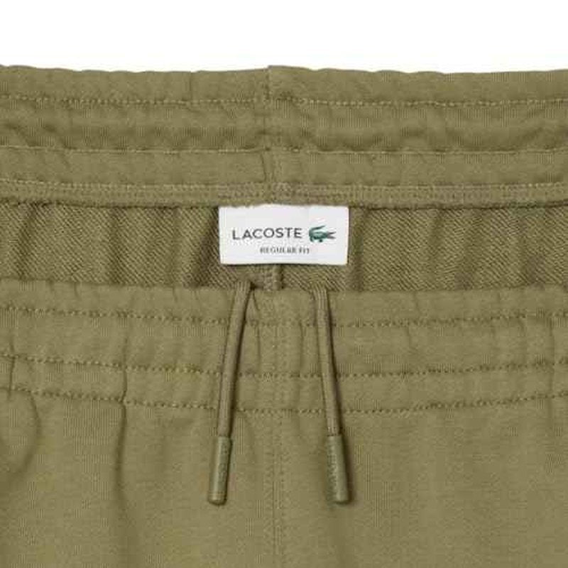 Lacoste Mens Regular Fit Non-Brushed Fleece Cargo Sweatpants