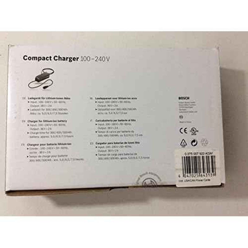 Bosch eBike Compact Charger