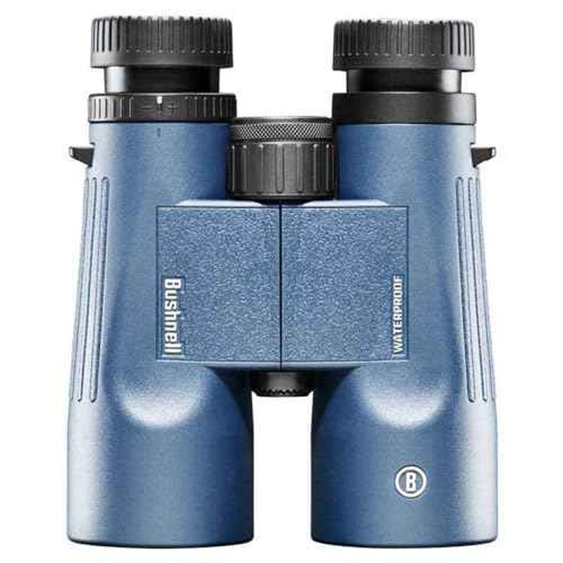 Bushnell H2O 8x42mm Binoculars, Waterproof and Fogproof Binoculars for Boating, Hiking, and Camping, Multi Blue