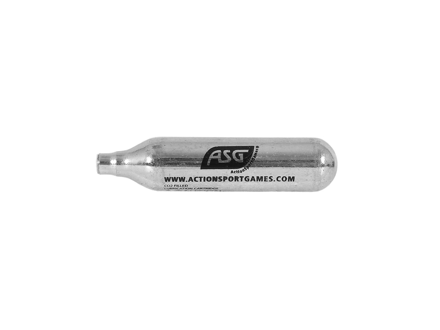 ASG Ultrair 12g CO2 Cartridges | Reliable Power and Precision | CO2 Air Cartridges for BB Pistol, Airsoft Guns, and Airguns, 5 Pack (Lubricated)