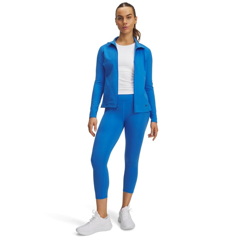 Under Armour Women's Motion Capri, (403) Blue Atlantis / / Washed Navy, X-Small Tall