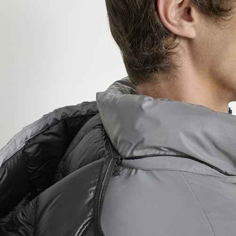DKNY mens Water Resistant Hooded Puffer Durable Cold Weather Jacket