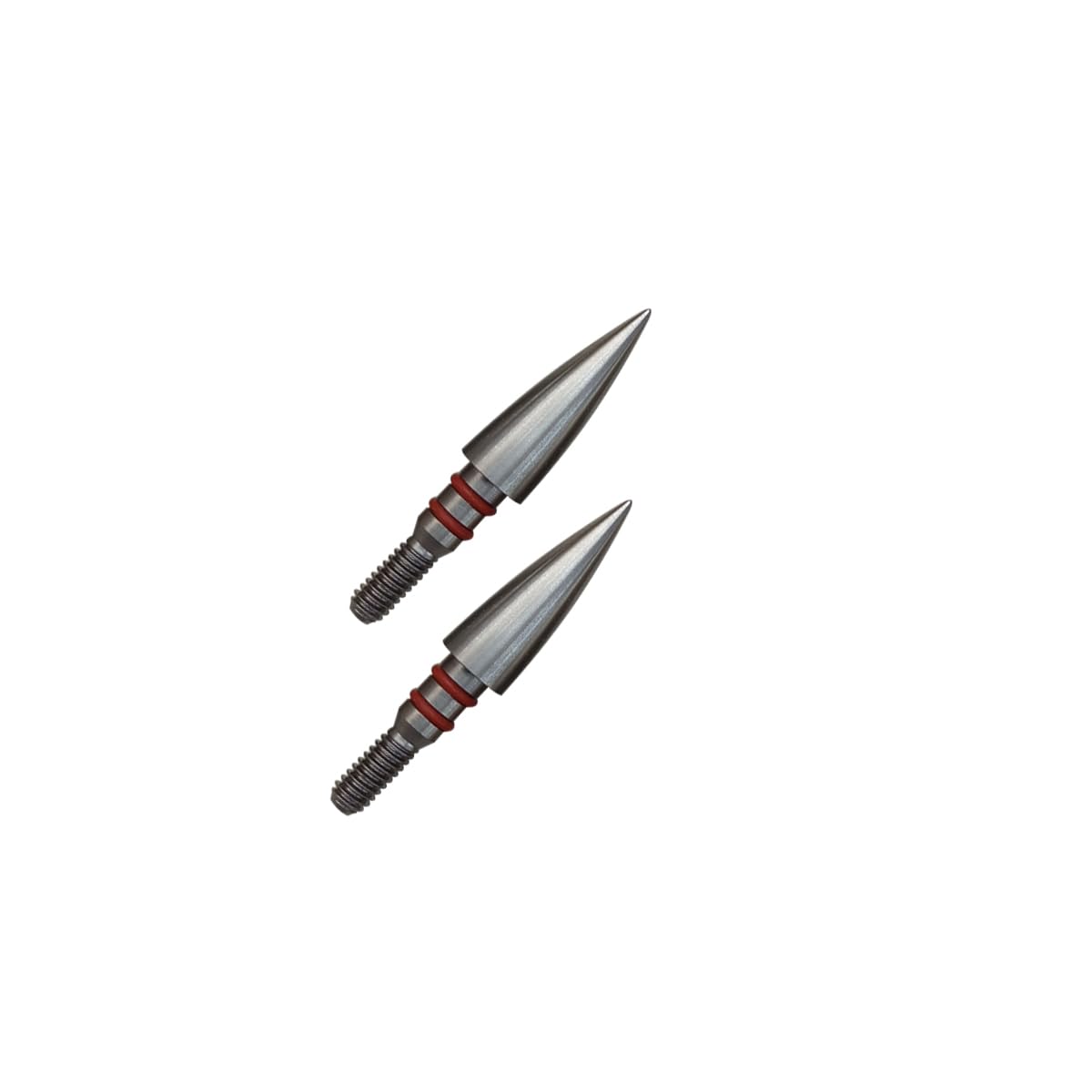 Aklisdlha 100/125/150/200 Grains Archery Field Points Practice Field Tips, Stainless Steel Archery Target Practice Hunting Arrow Tip for Recurve, Compound Bow Crossbow, Screw in Broadheads