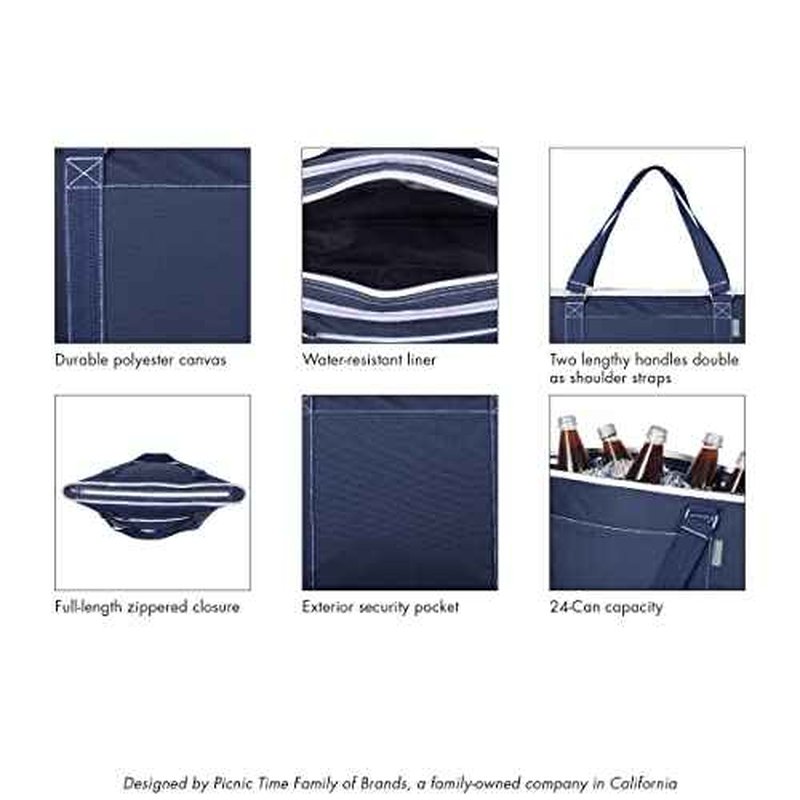 PICNIC TIME Warner Bro Topanga Tote, Soft Bag, Picnic Cooler