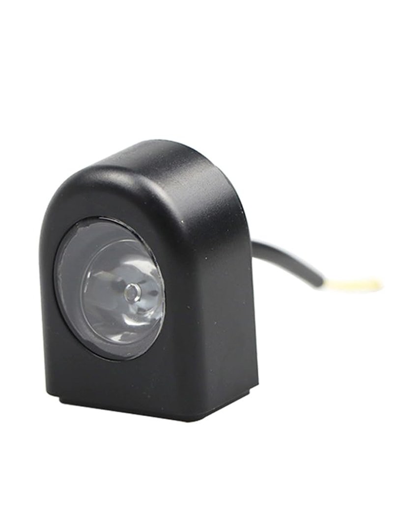 KACEPAR Front Lamp Headlight Lamp LED Light, Waterproof Scooter Light Clear Lens Electric Scooter Headlight, Compatible with Xiaomi M365/1S/Pro