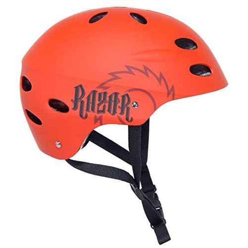 Razor V-12 Multi-Sport Helmet - CPSC Approved Kid¡¯s Helmet with Adjustable Strap - Lightweight Kid¡¯s Bike Helmet with Foam Padding for ?Cycling & Skateboarding
